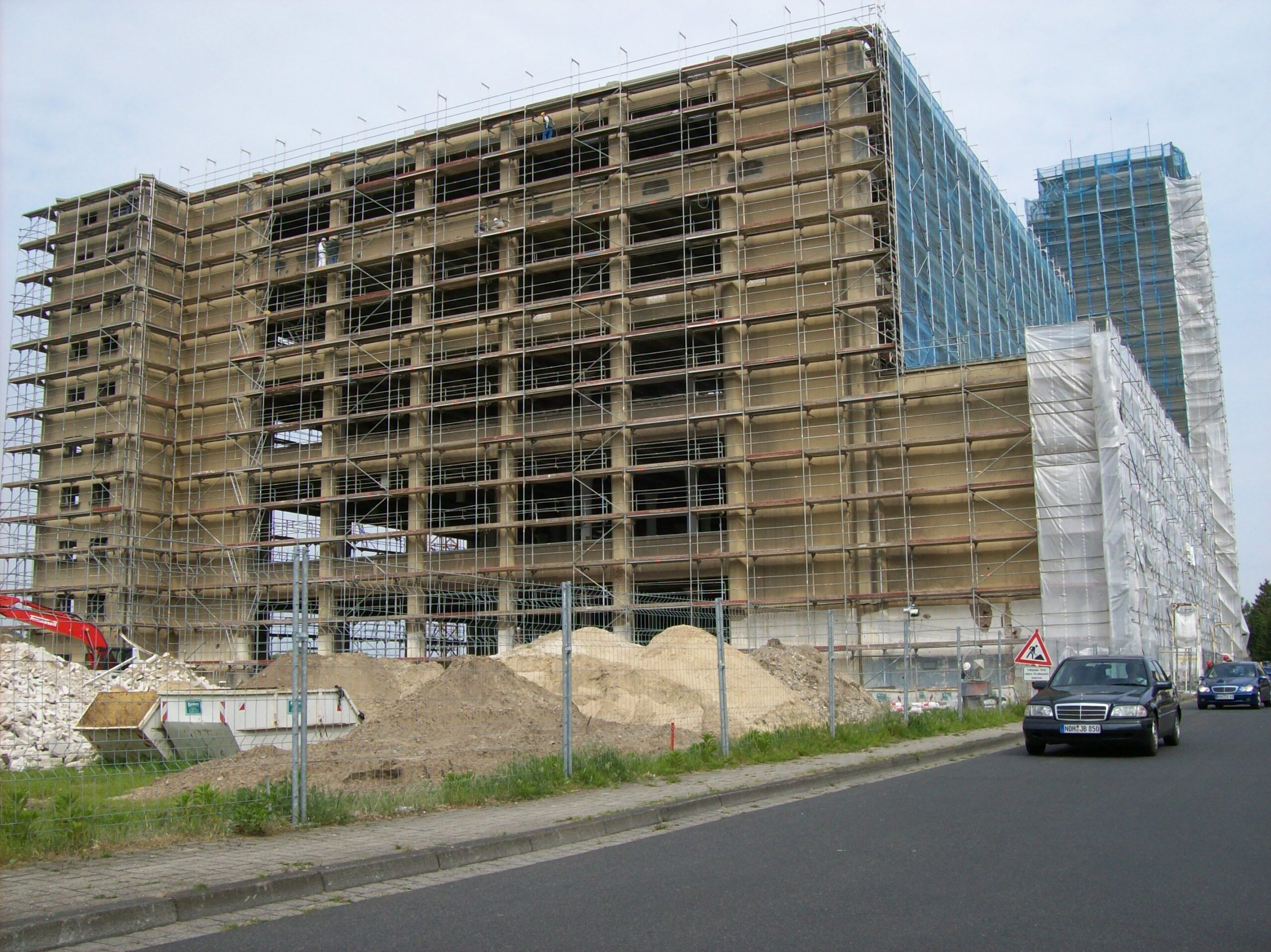 Nietiet Gerüstbau – NINO Spinnerei Nordhorn