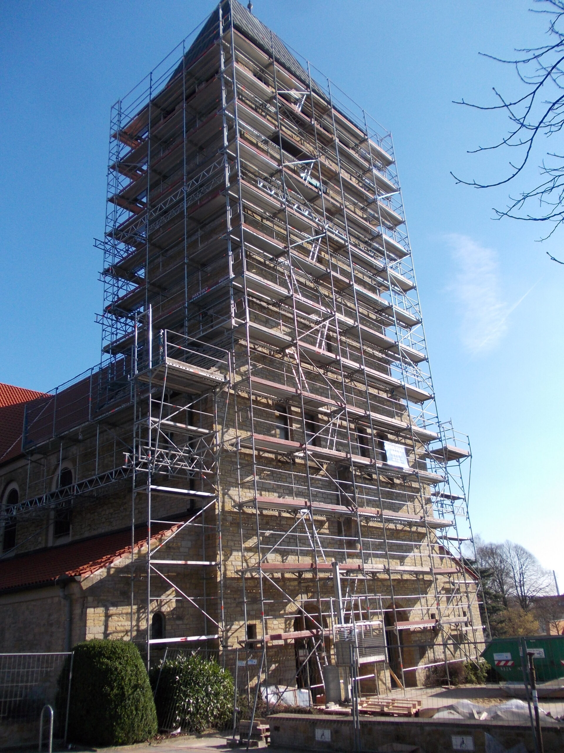 Nietiet Gerüstbau – Rosenkranzkirche Osnabrück
