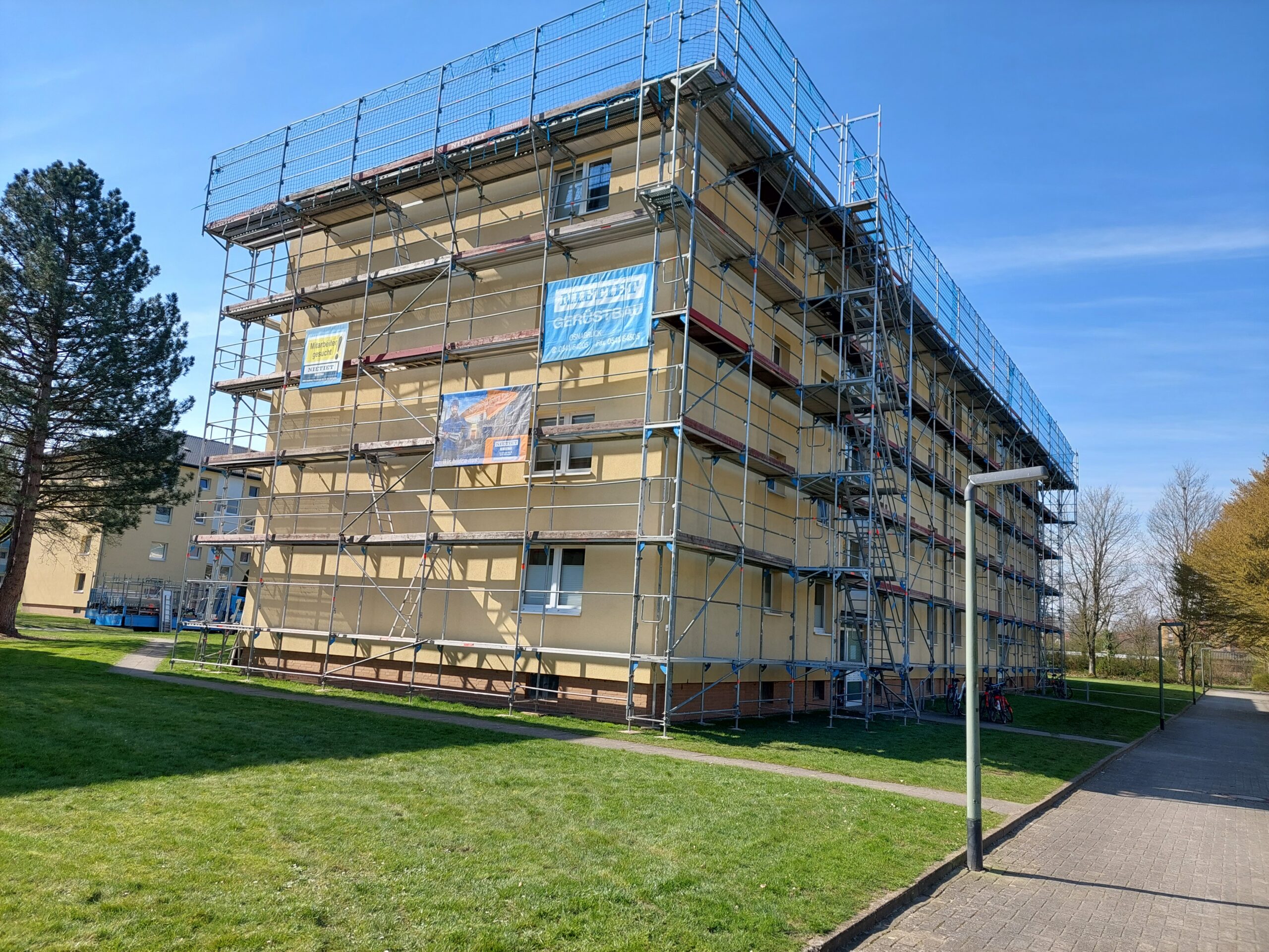 Nietiet Gerüstbau – WGO Rostocker Str. 25–29